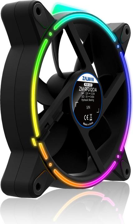 Actual product image Zalman 120mm ZM-RFD120A ARGB (120 mm, 1 x)