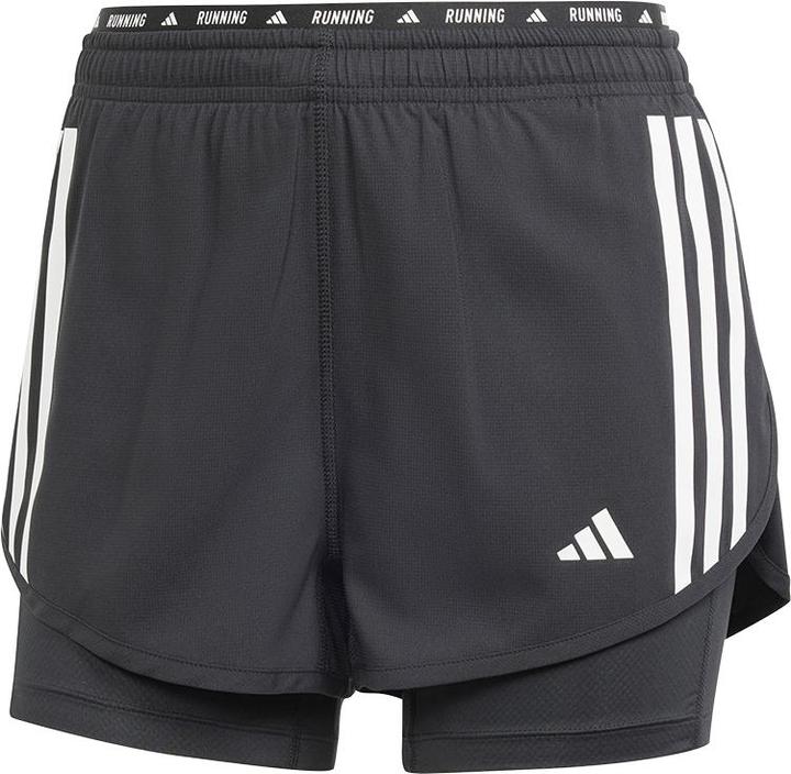 Produktbild adidas Women's Own The Run 3-Stripes 2in1 Shorts (XS)