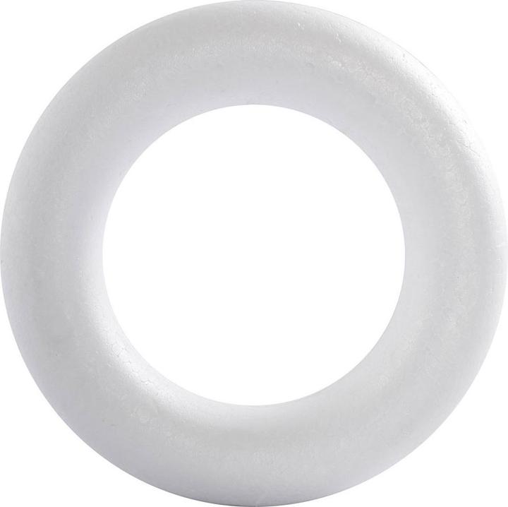 Produktbild Creativ Company Styropor-Ring mit runder Rückseite, 35 cm