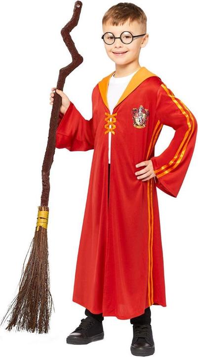 Immagine prodotto Amscan Vestaglia da Quidditch Harry Potter Grifondoro per bambini 8-10 anni (128)