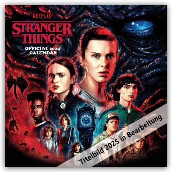 Actual product image Stranger Things - Netflix - Official Calendar 2024 (305 x 305 mm, German, English)