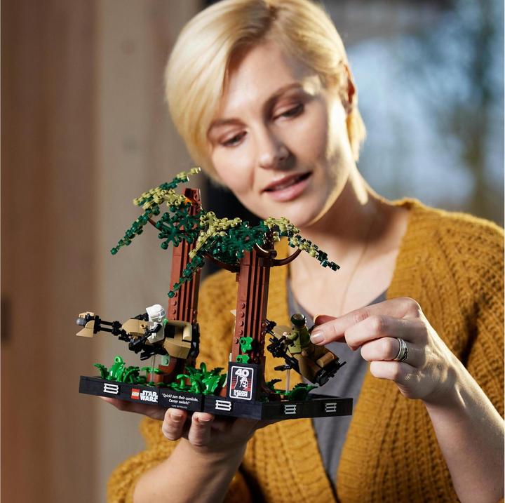 Actual product image LEGO Chase on Endor - Diorama (75353, LEGO Star Wars)
