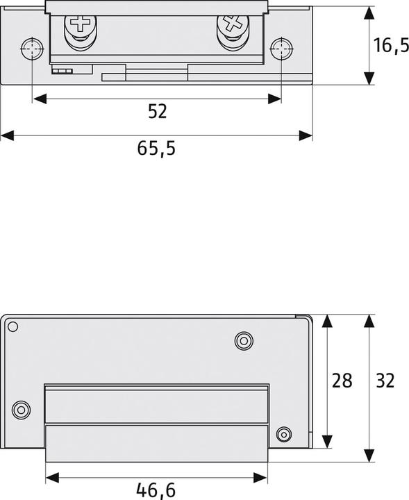 Produktbild Abus Smart Home Elektrischer Türöffner ET85 (Glastür, Indoor)