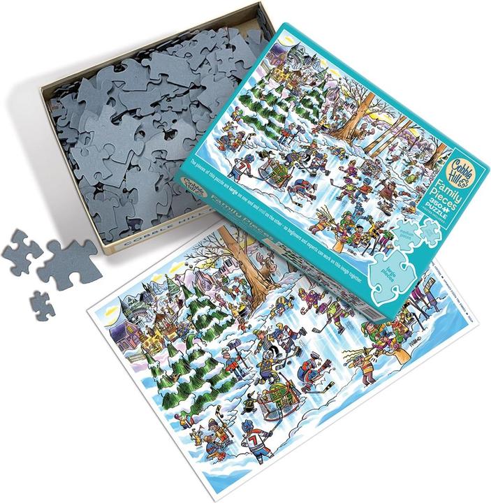 Immagine prodotto Cobble Hill Hockey su ghiaccio pazzo 350 pezzi (350 pezzi)