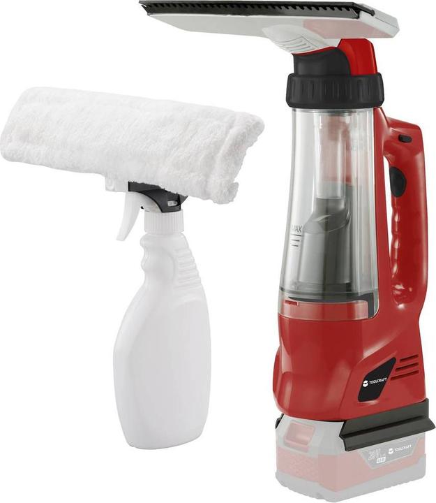 Toolcraft Fensterreiniger Schwarz, Rot