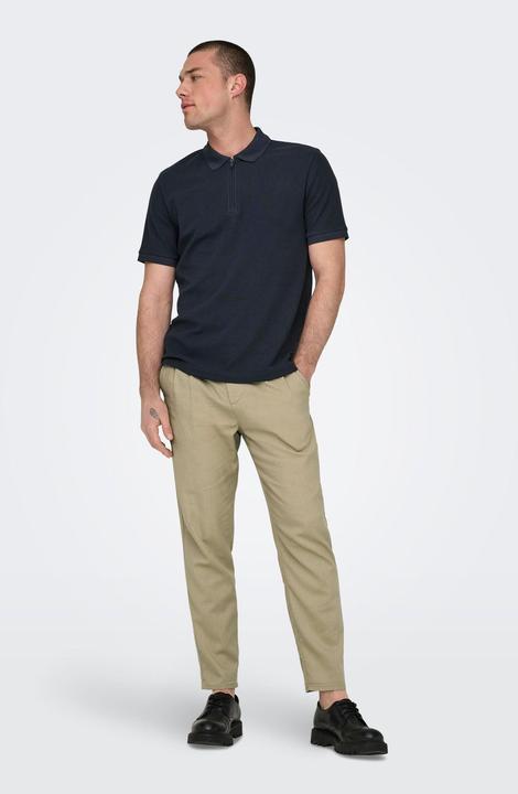Actual product image Only & Sons ONSLEO Verjüngt und verkürzt Chino Hose Chino Hose (W29/L32)