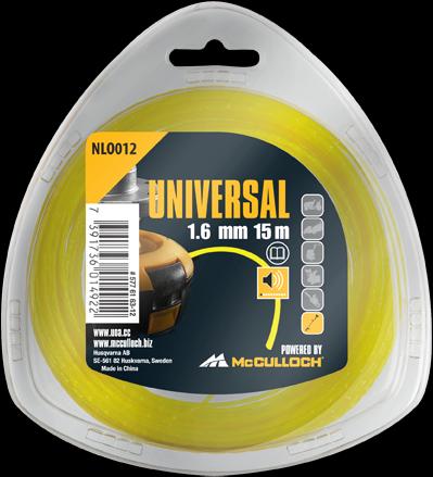 McCulloch Nlo012 (Pioniere delle erbacce, Lenza per tagliabordi + rocchetto di lenza)