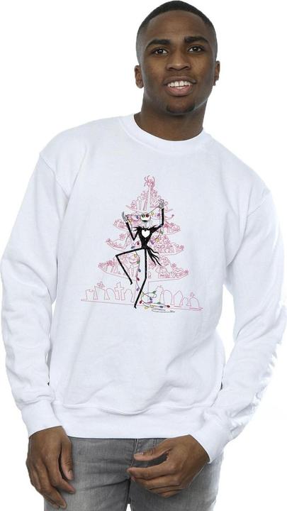 Immagine prodotto Disney The Nightmare Before Christmas Tree Pink Felpa Uomo (L)