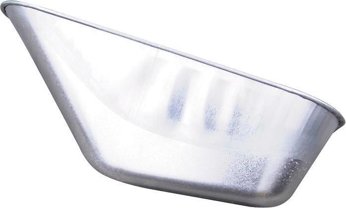 Actual product image müba Wheelbarrow trough concrete barrow 90 l galvanised