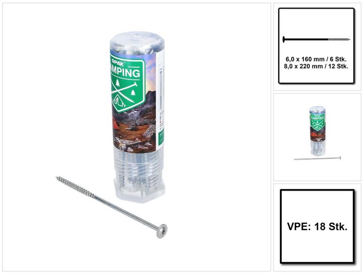 Produktbild Spax Camping-Komplettset