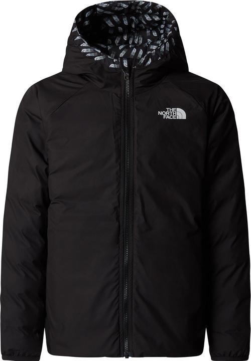 Actual product image North Face Girl's Reversible Perrito Hooded Jacket (XS)