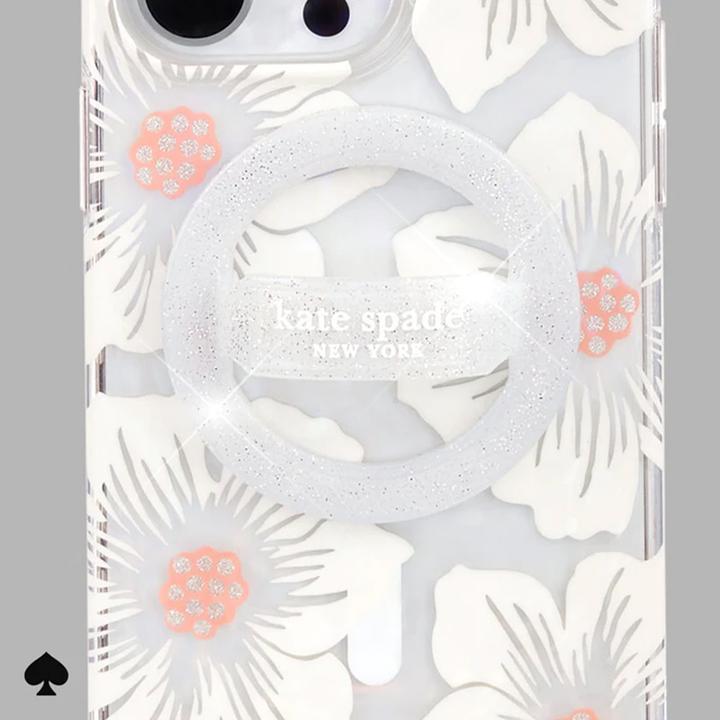 Actual product image Kate Spade Magnetischer Schlaufengriff – MagSafe Fingergriff (The Sparkle Silver)