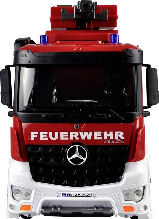Actual product image Amewi Mercedes Benz Fire Truck Electric Brushed Truck 2WD 1:18 RTR (RTR Ready-to-Run)