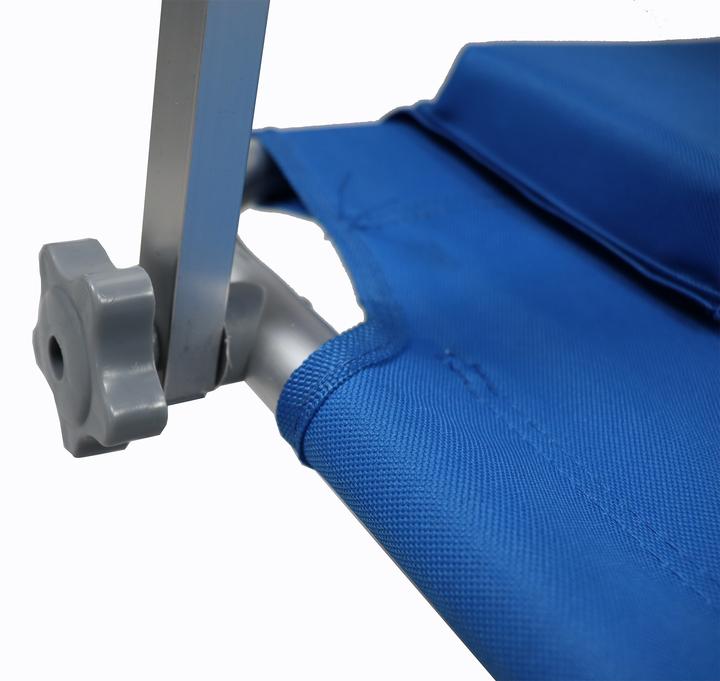 Produktbild VCM Sonnenliege mit Rollen und Sonnendach (165 cm)