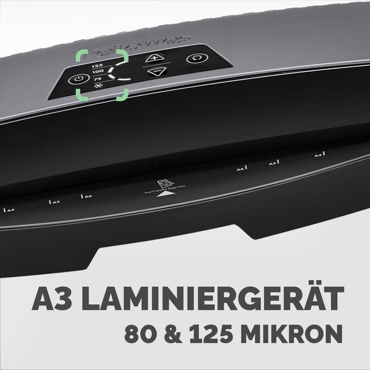 Image du produit Fellowes Laminateur Calibre A3 (125 µm, A3)