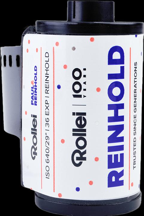 Actual product image Rollei films Paul & Reinhold 640/36x2