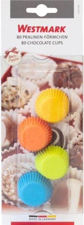 Produktbild Westmark 80 Pralinenförmchen aus Papier, farbig