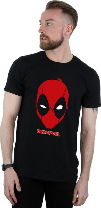 Actual product image Mens Deadpool Mask T-Shirt (S)