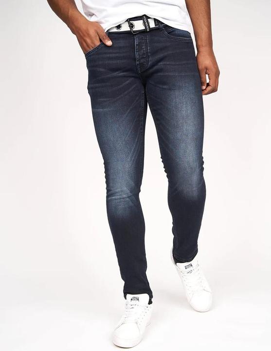 Actual product image Crosshatch Mens Barbeck Slim Jeans (30)