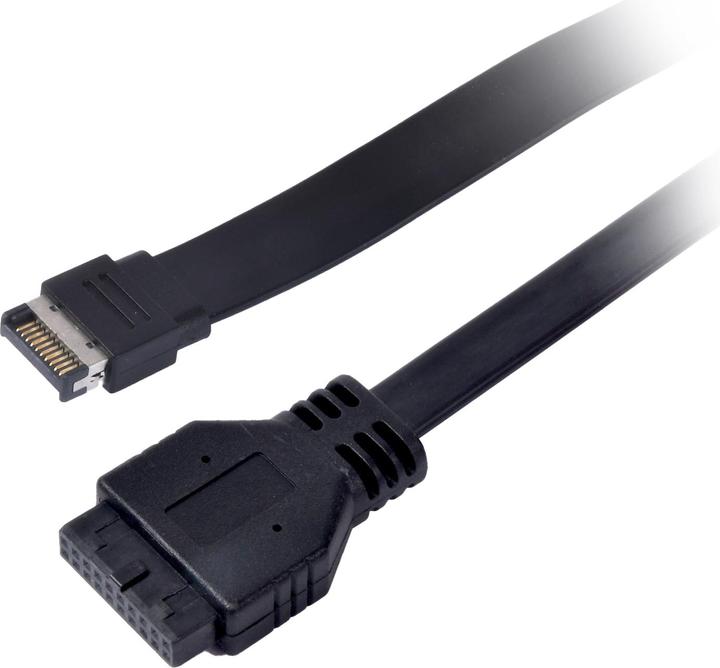 Produktbild Silverstone SST-G11313530-RT - USB Type C, USB3.1 Gen.2 Upgrade kit for chassis (0.81 m, USB 3.1, USB 3.0)