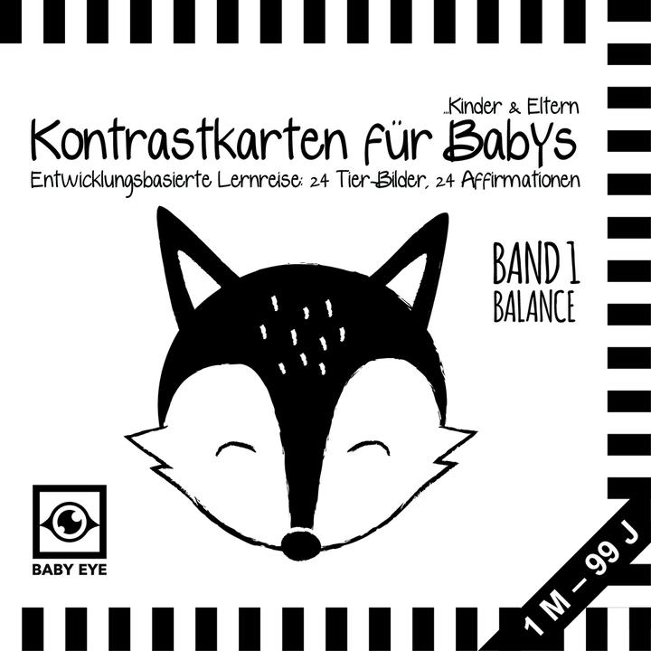 Produktbild Kontrastkarten fr Babys, Kinder & Eltern: Band 1 - Balance Entwicklungsbasierte Lernr (Deutsch)