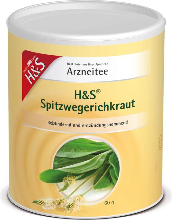 H&S Spitzwegerichkraut (Loser Tee), 60 g TEE