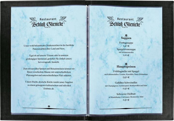 Image du produit Sigel Papier marbré bleu A4 (90 g/m², 100 x, A4)