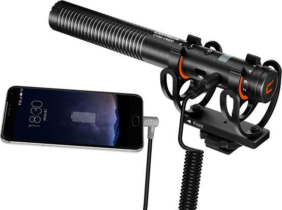 Produktbild Comica Multi-functional Super Cardioid Condenser Shotgun Microphone