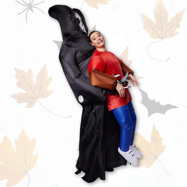 Image du produit Hermex Fantôme Costume gonflable Halloween Grim Reaper Slenderman (Taille unique)