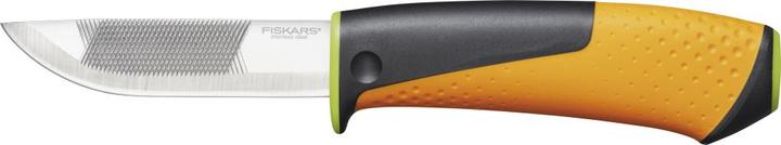 Image du produit Fiskars Couteau haute performance avec étui et aiguiseur intégré, longueur totale : 21,9 cm (21.90 cm)