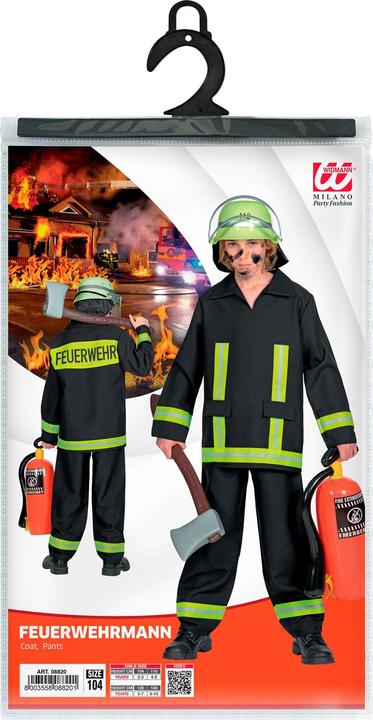 Image du produit Widmann Costume de pompier (116)