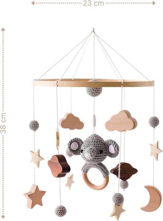 Image du produit Hermex Hängemobile Mobile Schlafmobile Baby Wiege Spielzeug