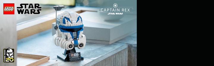 Actual product image LEGO Captain Rex Helmet (75349, LEGO Star Wars)