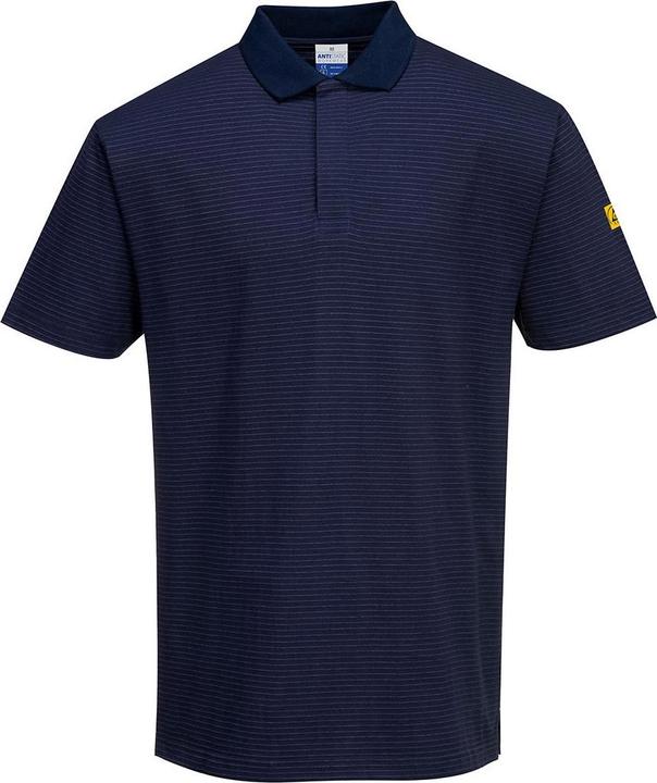 Actual product image Portwest Mens Anti-Static Polo Shirt (S)