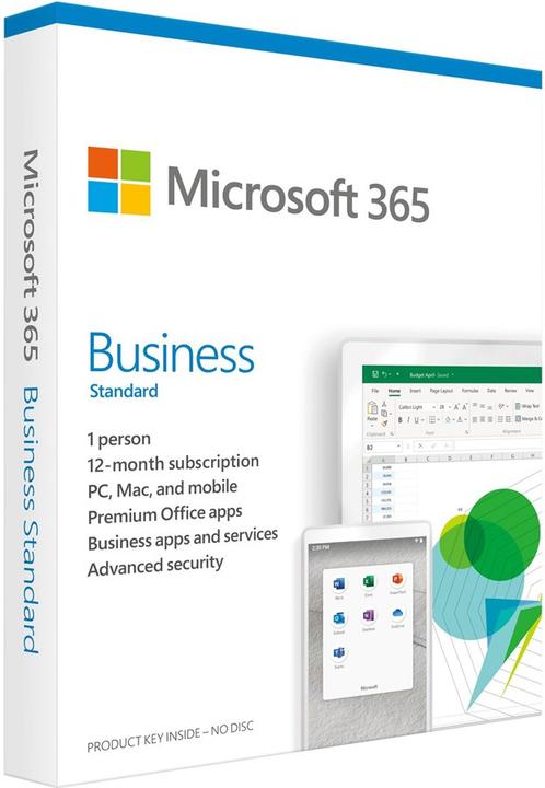 Produktbild Microsoft 365 Business Standard (1 User, 12 Monate)