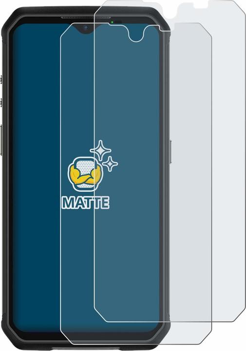 Actual product image BROTECT Anti-glare screen protector matt (2 Piece, Ulefone Armor 9)