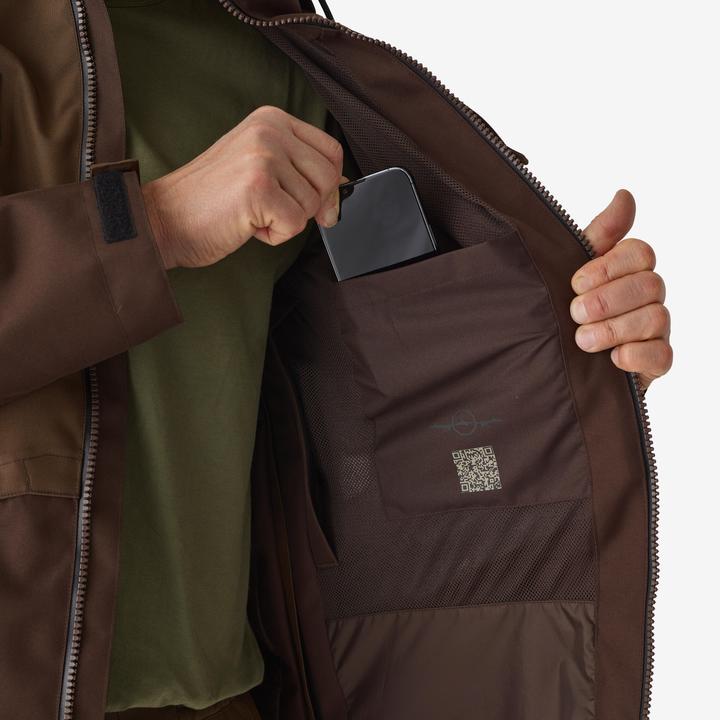 Actual product image Solognac Hunting reinforced jacket woodland 500 two-tone (XL)
