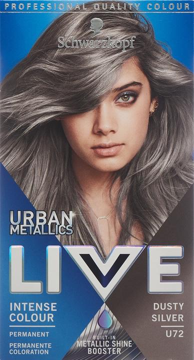 Actual product image Schwarzkopf Live Urban Metallics (Silver)