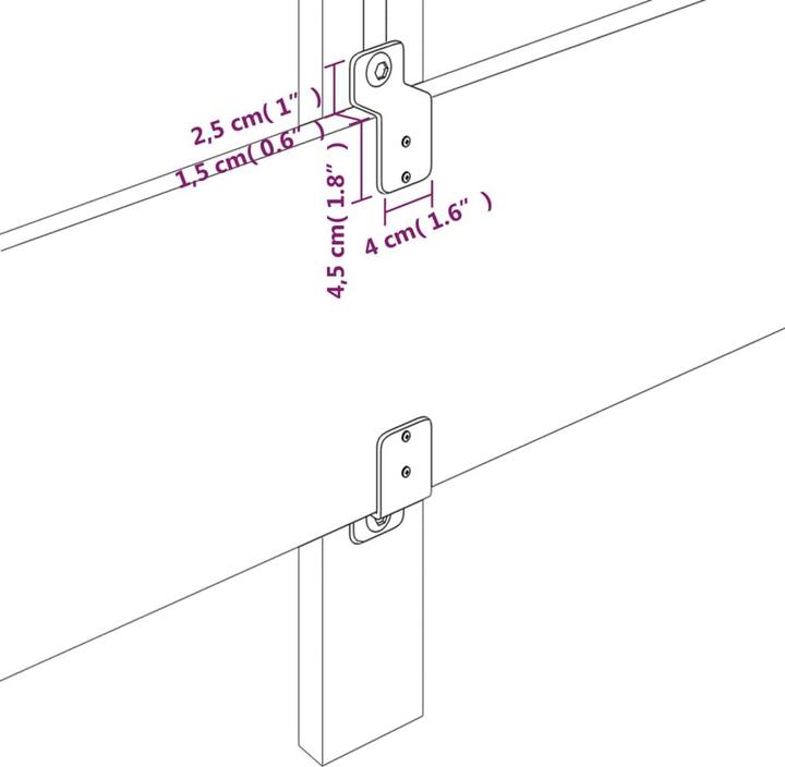 Immagine prodotto VidaXL Kayla (203 x 16 x 128 cm)