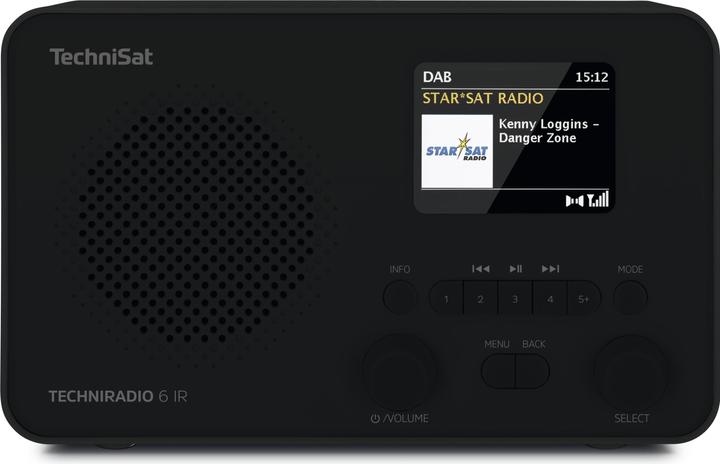 TechniSat TechniRadio 6 IR (DAB+, Internetradio, WLAN, Bluetooth)