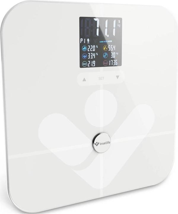 Actual product image Truelife Personal scale max. 180 kg FitScale W7 BT white retail (180 kg)