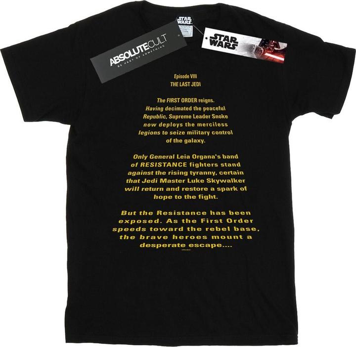 Produktbild Star Wars The Last Jedi Opening Crawl TShirt (M)