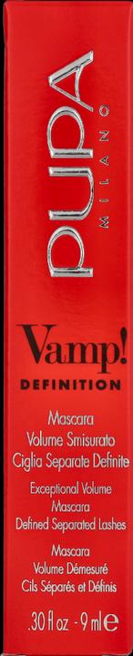 Actual product image Pupa Milano Vamp! Definition (001 Extra Black)