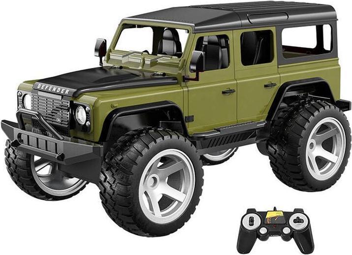 Produktbild Double RC remote control car 1:14 (darkgreen) Land Rover Defender E362-003