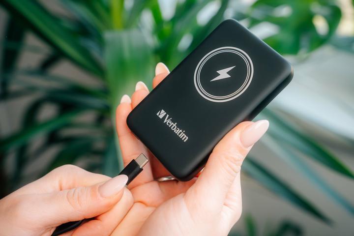 Actual product image Verbatim POWER BANK 5000 NOIR (5000 mAh, 20 W, 18.50 Wh)