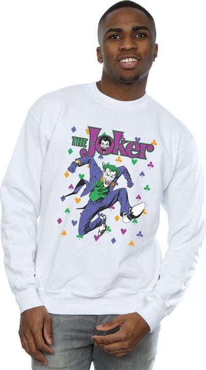 Image du produit Mens Batman Joker Cards Jump Cotton Sweatshirt (5XL)