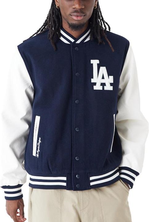 Actual product image New Era Varsity College Jacket - WORLD SERIES LA Dodgers - L (L)