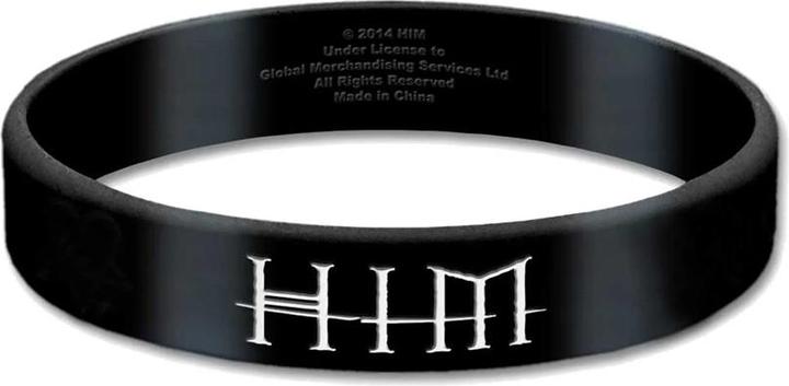 Image du produit Him Bracelet en silicone avec logo (1.80 cm, Matériau 100% synthétique)