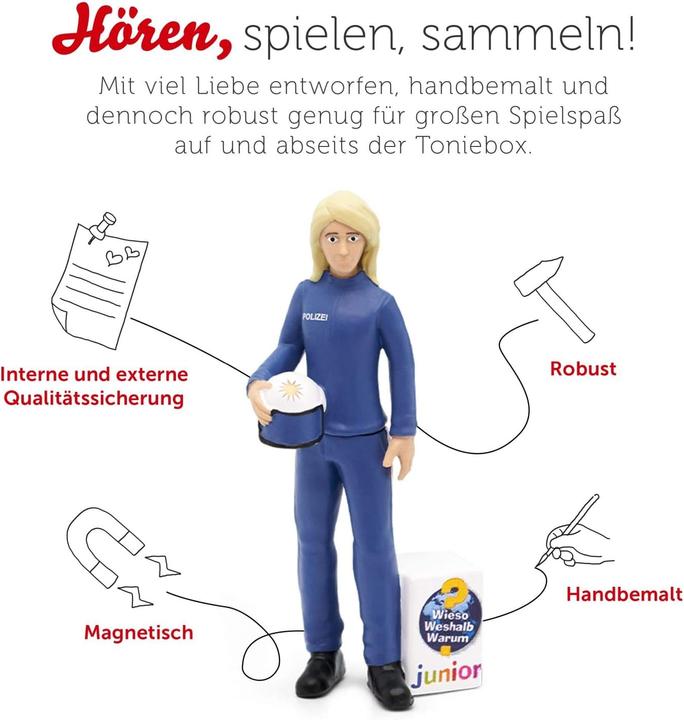 Produktbild Tonies Wieso Weshalb Warum Junior Die Polizei (Deutsch)