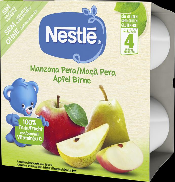 Nestlé Apfel Birne Kompott, nach 4 Monaten (400 g)